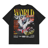 THE WORLD IS YOURS Oversized Shirt Black